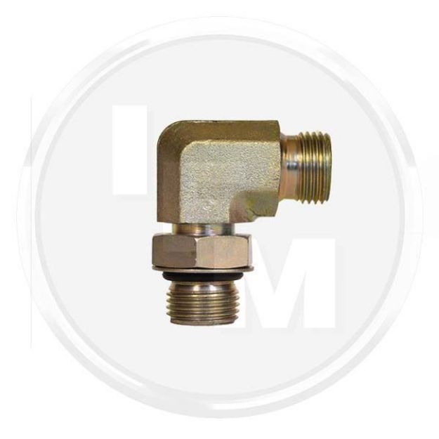 Picture of 11/4m/m 90 Elboww c/w Locknut