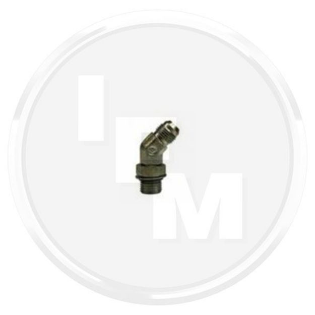 Picture of 11/16X3/4JIC/BSP45 C/W LOCKNUT