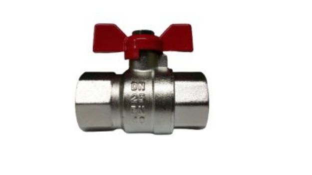 Picture of 1"  BALL VALVE FEM-FEM BUTTERFLY HANDLE