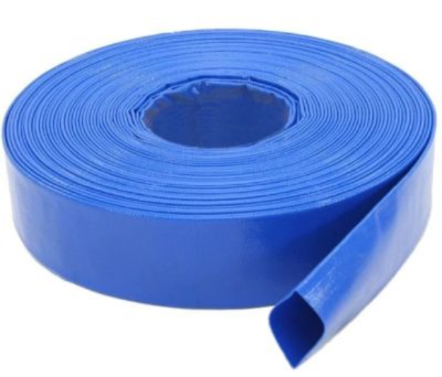 Picture of 4" IR 40 H/D SNAP LAYFLAT HOSE BLUE RAZOR 10 BAR